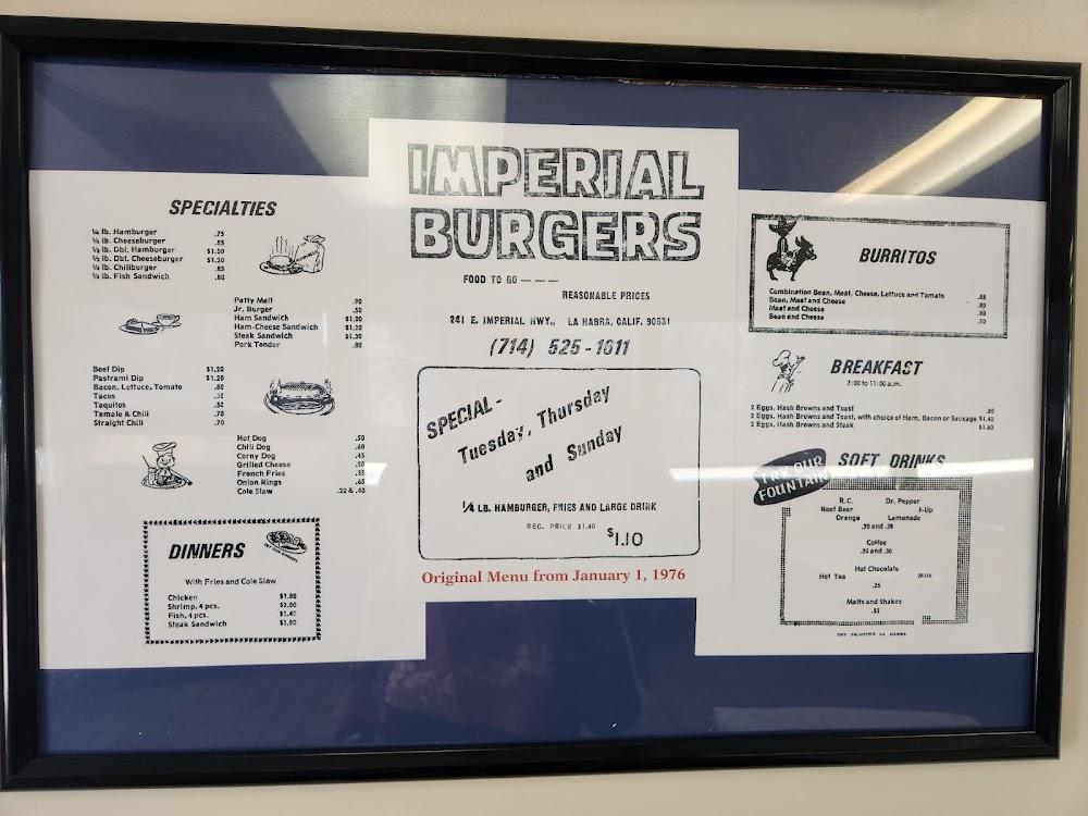 Imperial Burgers Menu image 4